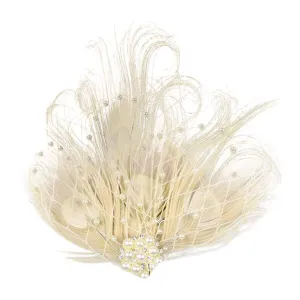 Brooch for Tea Clip Fascinators Party Wedding tea party fascinators for women Hair Headband tea party fascinators for women