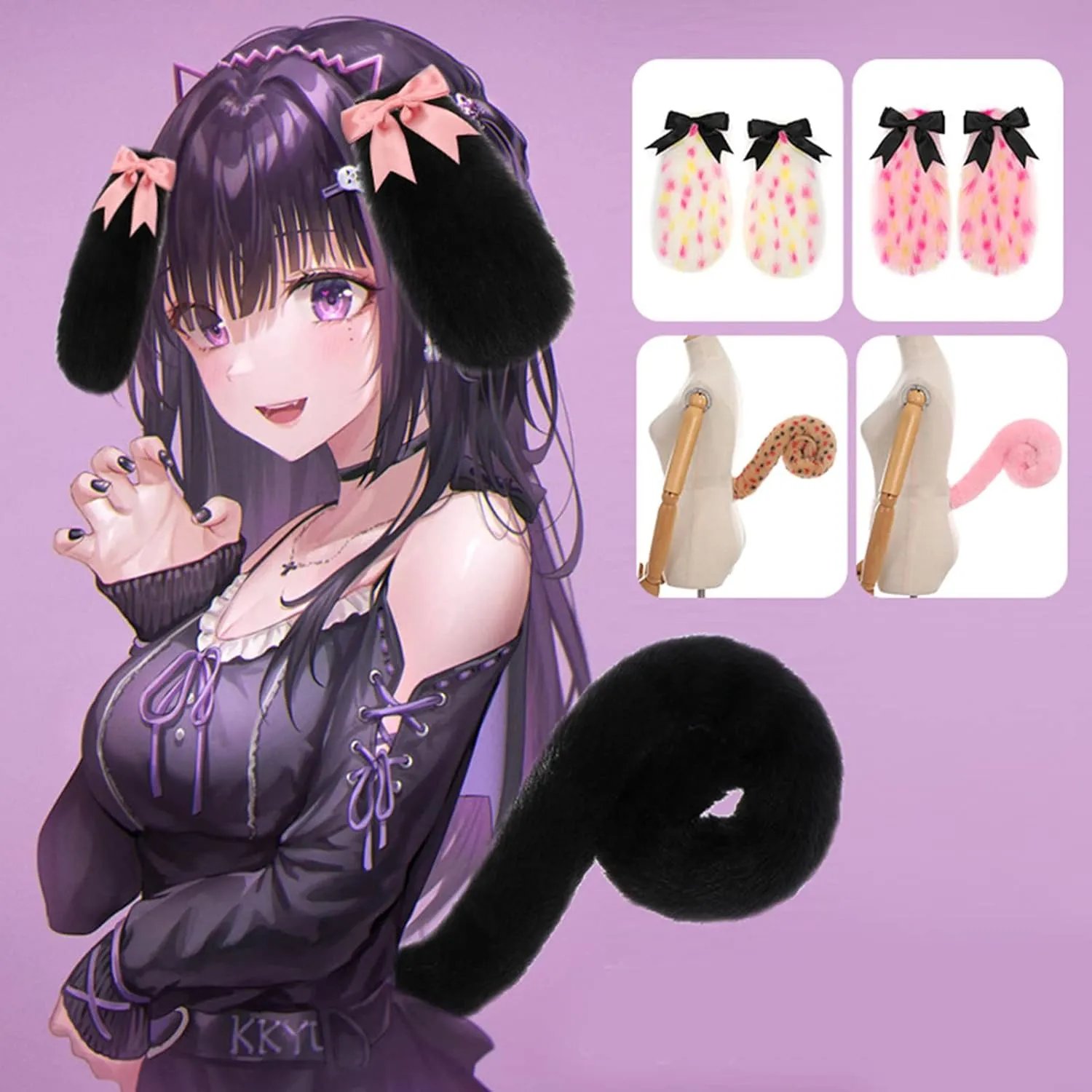 Girls Hair Clips Lovely Barrettes Animal Ear Stereo Hairpin Metal Hair Clips Cartoon Hairpins For Kids Pets