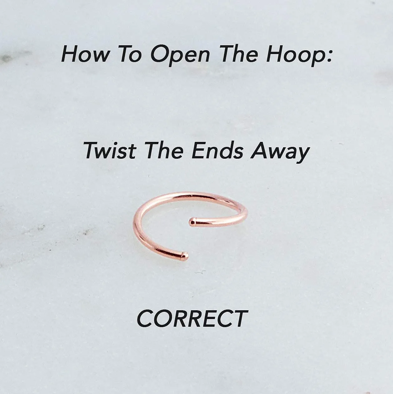 Gold, Sterling Silver Tiny Thin Hoop Earrings for Women Cartilage Nose Septum Helix Tragus Rings Multiple Piercing Jewelry, Hypoallergenic (7mm | 24 GA, 14K Rose Gold Filled)