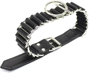 Gothic Jewelry Neckjack Collar With Leash Bondage Femdom Adult Sex Collars Chokers For Woman Bdsm Harness Chastity Game Tools