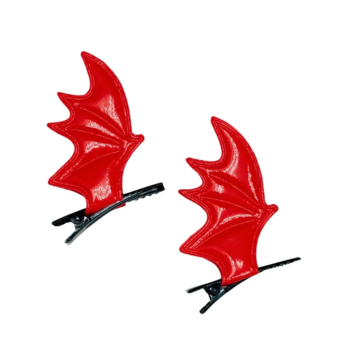 Halloween Black Wing Hair clips pins Bat Wing Hairclips Girls Hairpings Halloween BDH01 (Set F)