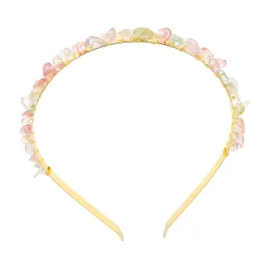 Happyyami Wedding Headband Bridal Hair Accessories Rhinestone Hair Pins Fashionable Crystal Headband for Women