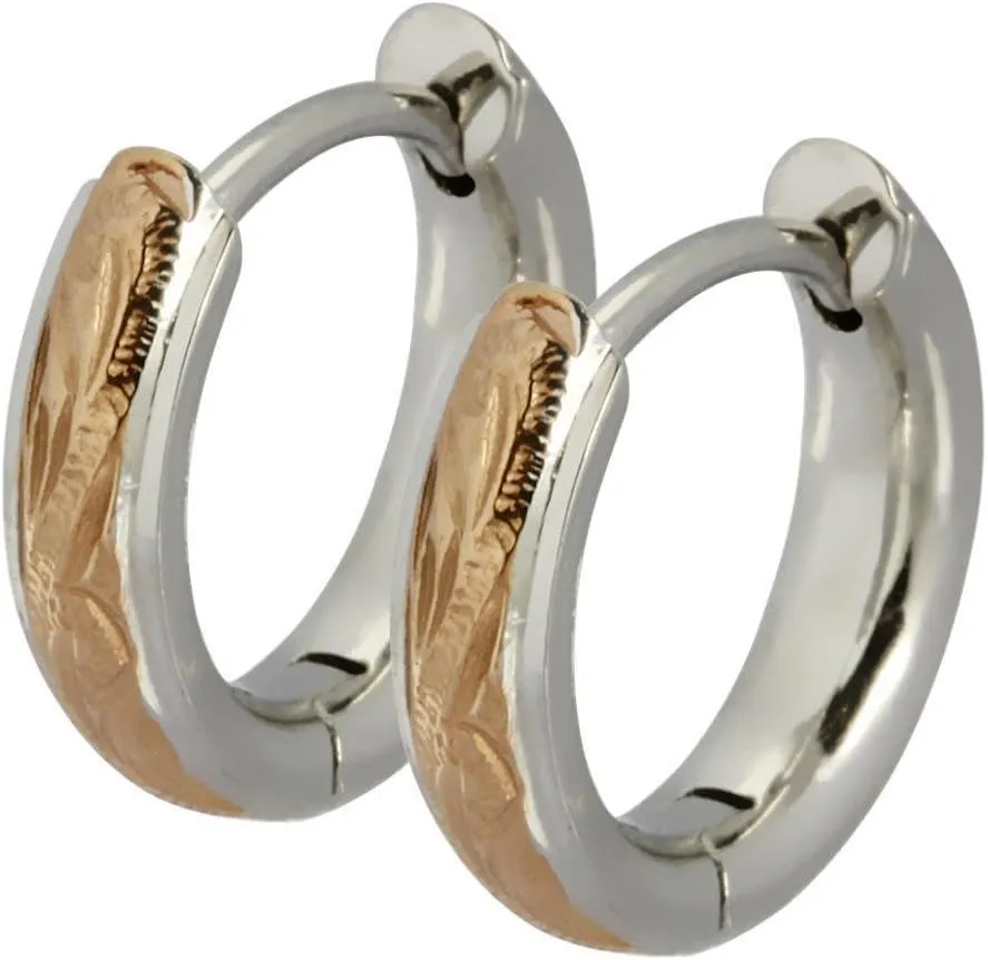 Hawaiian Hoop Earrings by Austaras - A Delicate Touch of Beauty