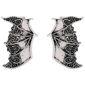 Hofar 2 PCS Halloween Cartoon Bat Ears Bat Wings Hair Clips Hairpin Hair Accessories Cosplay Costume Bat Devil Horns Wings
