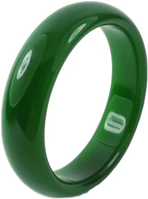 Hotan Jade Jasper Feng Shui Spinach Green Jade Bracelet Bangle for Women