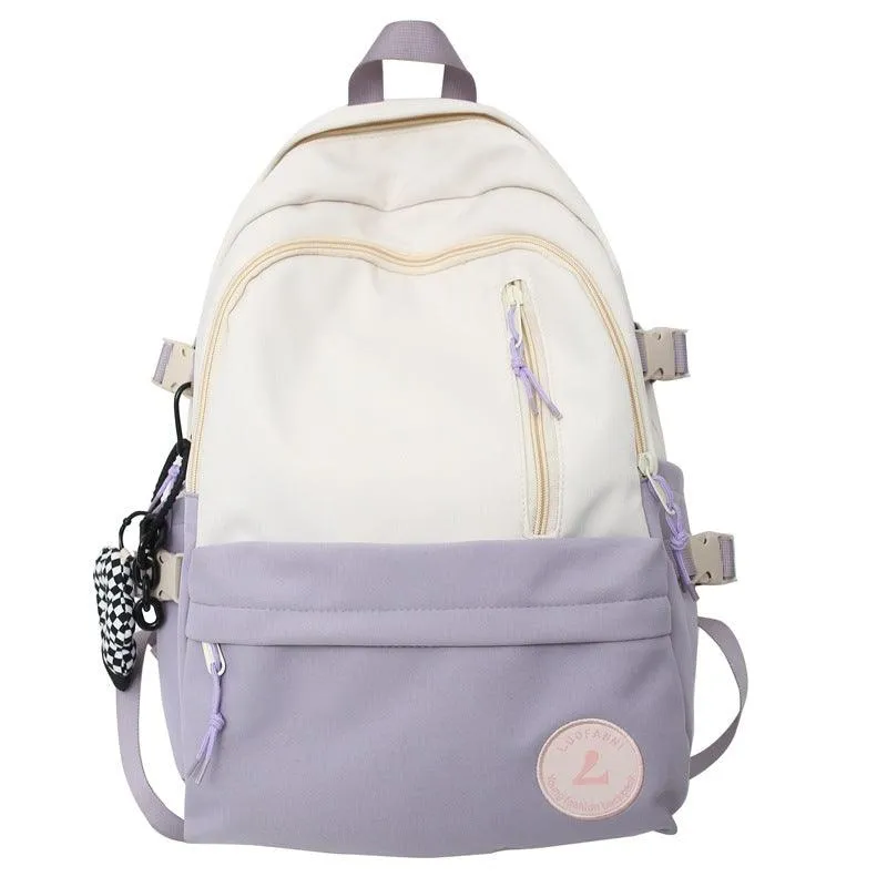 Large Capacity Schoolbag Student Minimalist Versatile Backpack