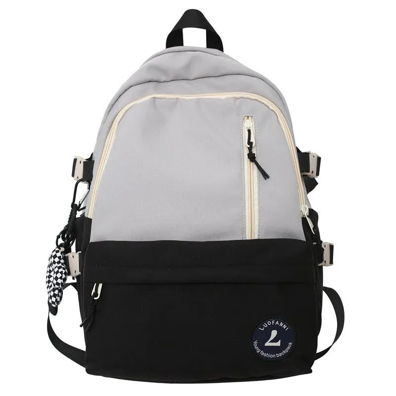 Large Capacity Schoolbag Student Minimalist Versatile Backpack