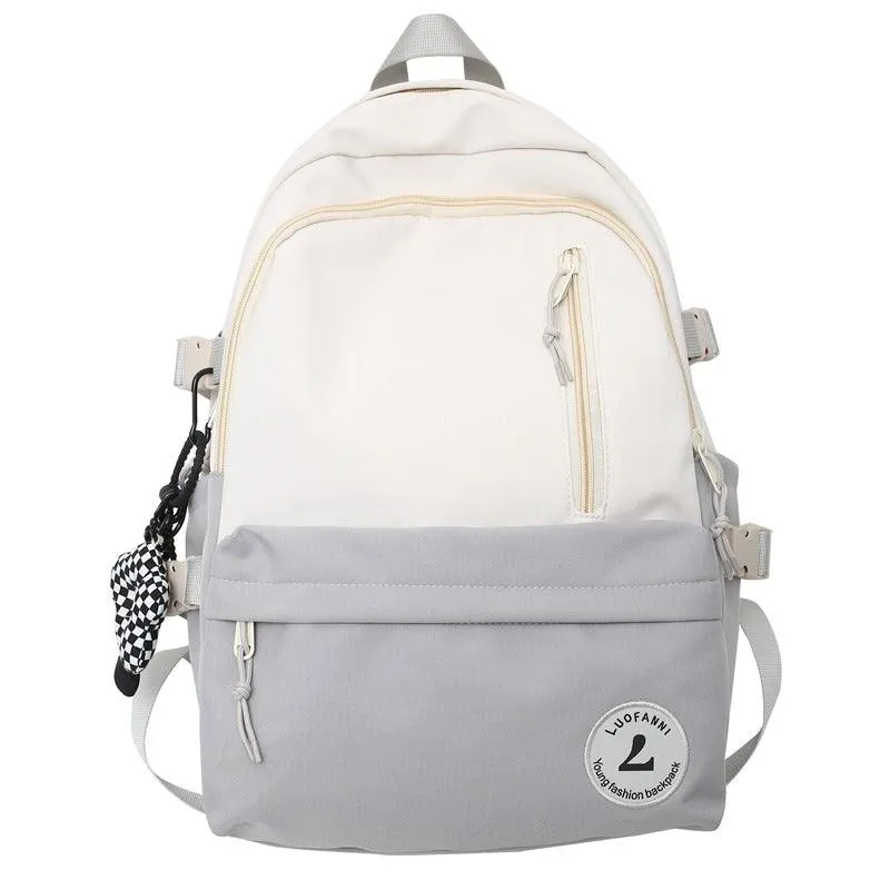 Large Capacity Schoolbag Student Minimalist Versatile Backpack