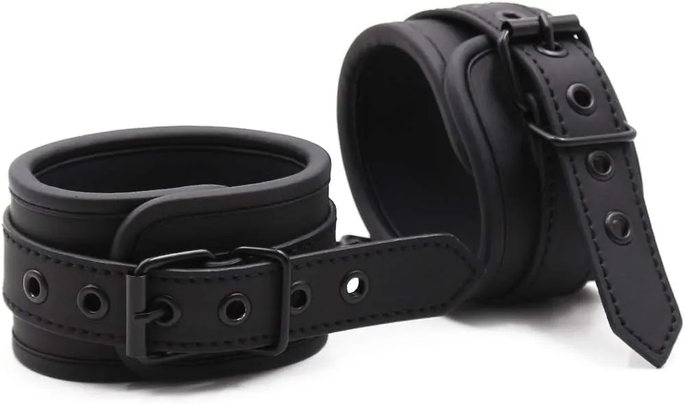 Leather Wristband Bracelets, Leg Harness Bangle, Wrist Ankle Belt for Men and Women (for wrist)
