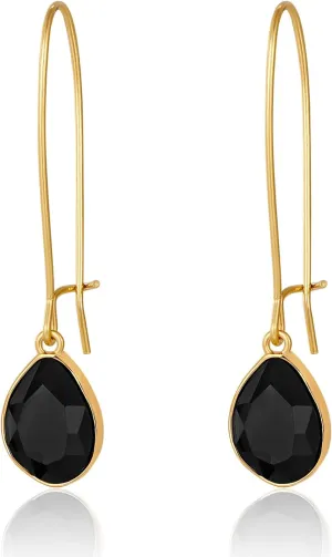 LILIE&WHITE Gold Teardrop Dangle Earrings For Women In Resin Drop Earrings Hypoallergenic Earrings Fashion Jewelry Gift Earrings