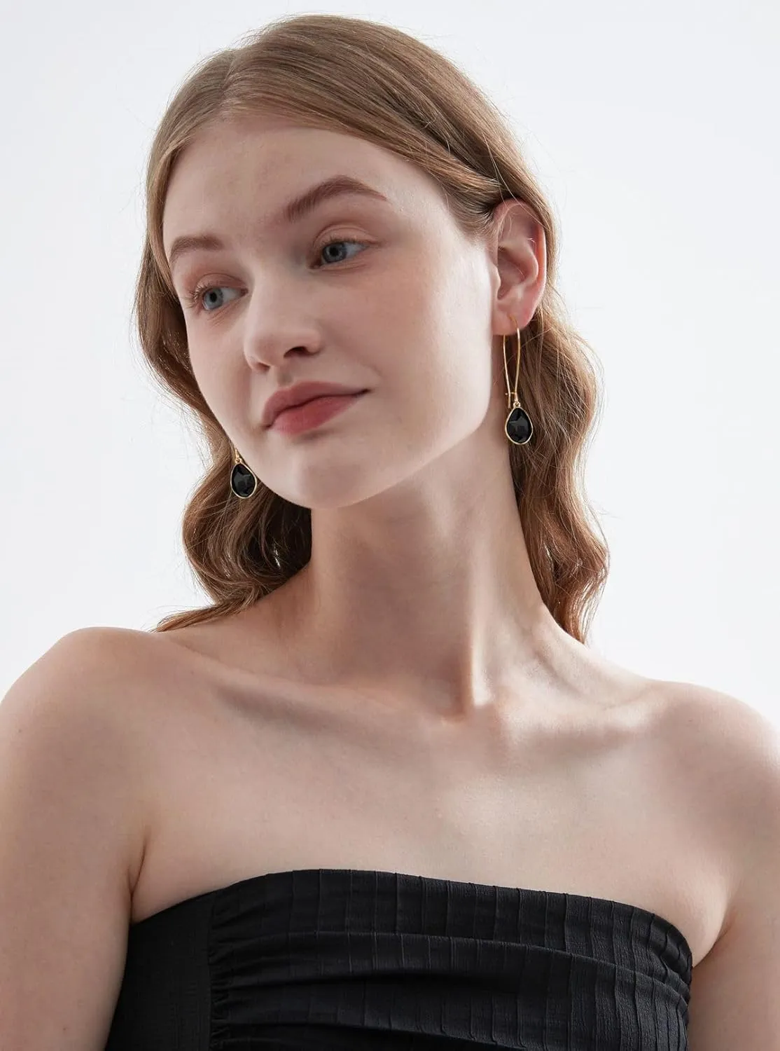 LILIE&WHITE Gold Teardrop Dangle Earrings For Women In Resin Drop Earrings Hypoallergenic Earrings Fashion Jewelry Gift Earrings