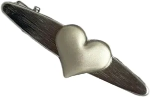 Matte Heart Hair Clips No Bend Hair Clips Duckbill Clip Styling Hair Barrettes for Women Girls Hair Accessories