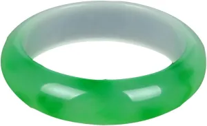 Natural Feng Shui Yang Green Emerald Jade Bracelet Bangle for Women