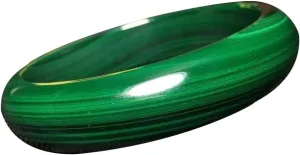 Natural Malachite Green Bangle 58-62mm Fengshui Jade bracelet For Women Genuine