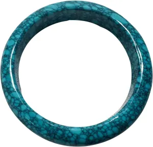 Natural Turquoise Blue Bangle 58-62mm Fengshui Jade bracelet For Women Genuine