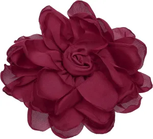 PATIKIL Rose Flower Hair Clips, Fabric Brooch Pins for Women Wedding Party Dance Dress Clothes Accessories Valentine's Day Gifts