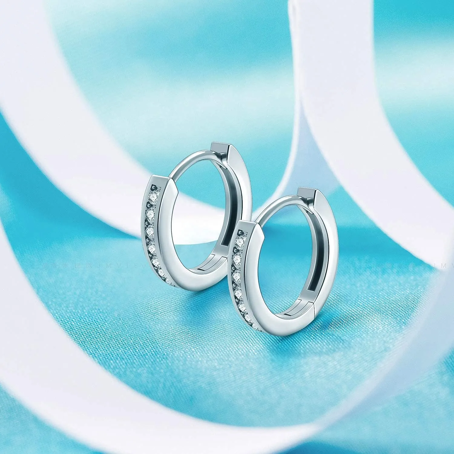 Small Gold Hoop Earrings for Women:14k Real Gold Plated Hypoallergenic Tiny Cartilage Huggie Ear Jewelry