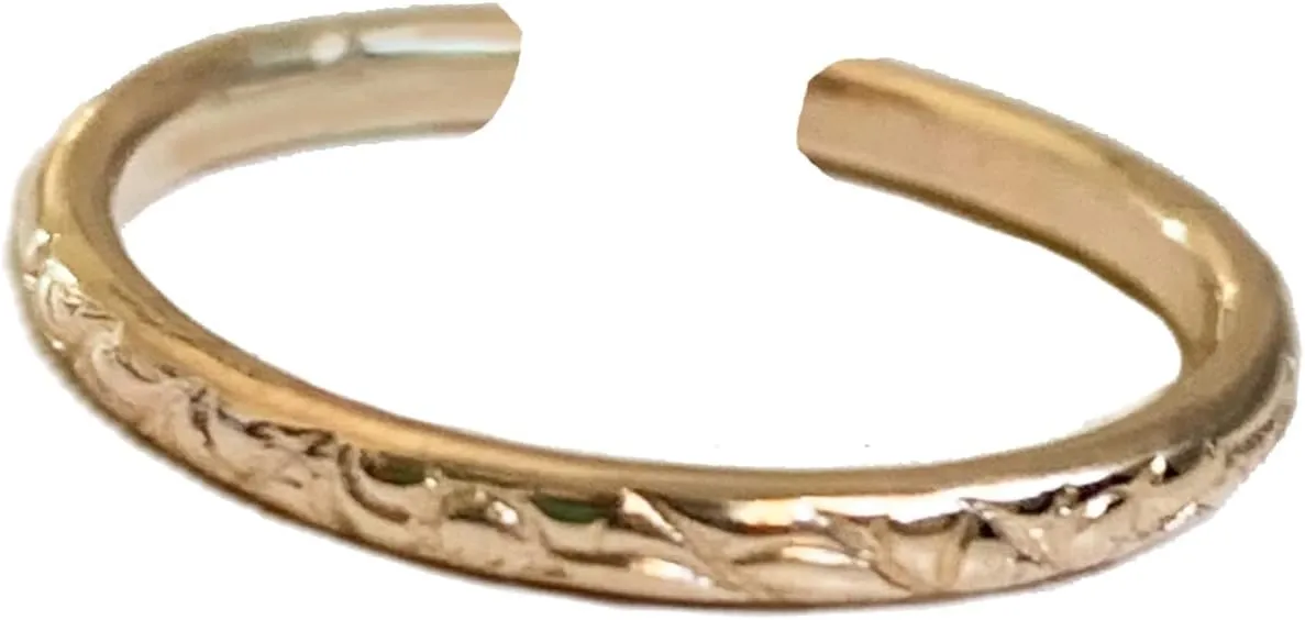 Toe Ring | Hawaiian Breeze 14K Gold Fill Adjustable Toe Ring | 14k Gold Filled