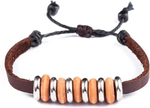 Vintage Men's Women's Genuine Leather Handmade Charm Braided Leather Bracelets for Men Women Jewelry