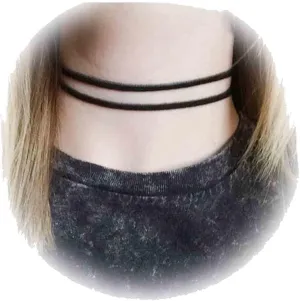 Yheakne Boho Layered Leather Necklace Short Suede Choker Necklace Velvet Necklaces Punk Jewelry for Women and Teen Girls